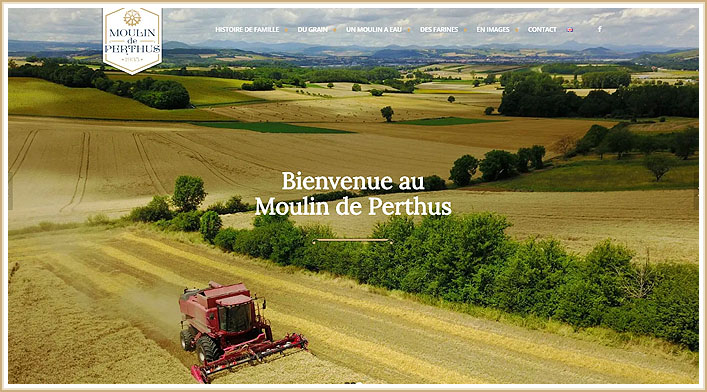 MOULIN DE PERTHUS mahlt seit Jahrzehnten mit Osttiroler Gewerbemühlen aus dem Hause Green MOULIN DE PERTHUS mahlt seit Jahrzehnten mit Osttiroler Gewerbemühlen aus dem Hause Green
